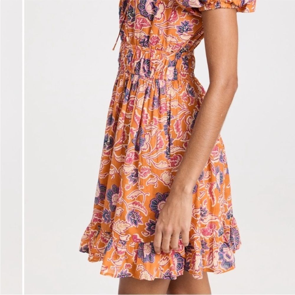 Cleobella Kalena  Floral Puff Sleeve Dress - Picture 3 of 8